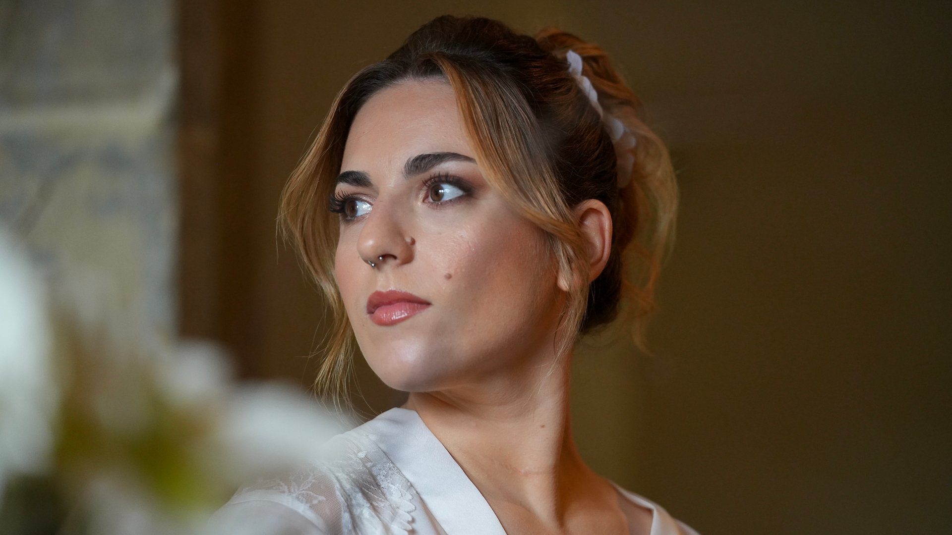 Portrait mariage en lumière naturelle